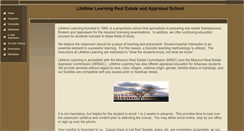 Desktop Screenshot of lifetimelearningonline.com